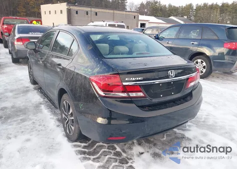 2013 Honda Civic Ex z USA, uszkodzony, nr VIN 19XFB2F82DE260779